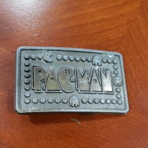 Pac-Man Belt Buckle 1982